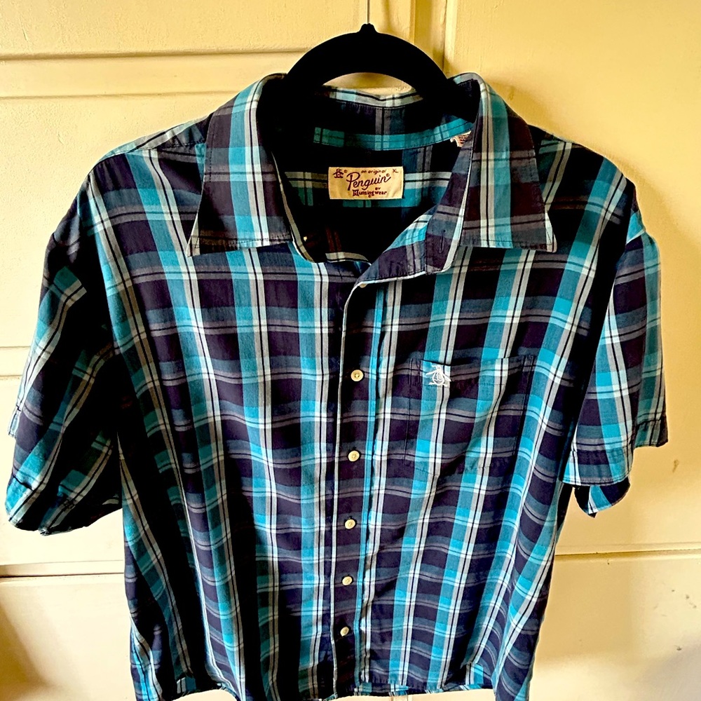 Men’s XL Original Penguin Button Down T-Shirt